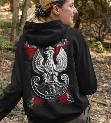 Damska bluza z kapturem ORZEŁ 2